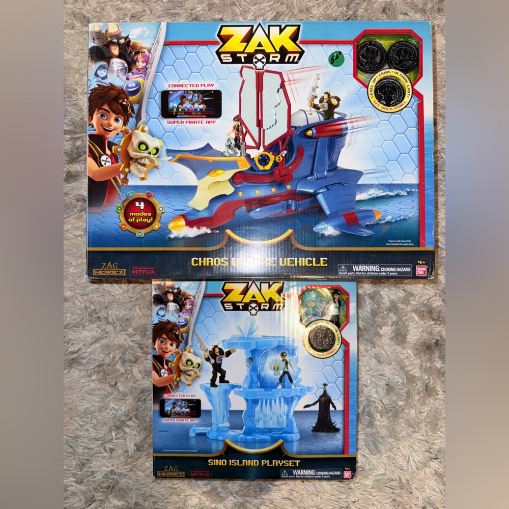 Zak Storm Play Set NEW